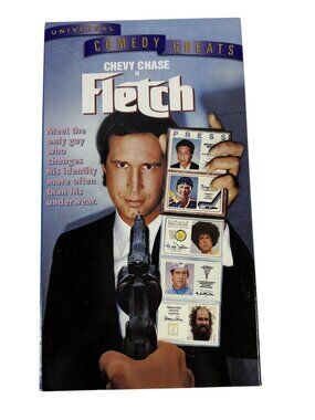 Chevy Chase Fletch Universal Comedy Greats VHS Movie